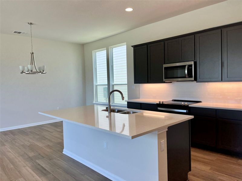 Furnished interior view inside a new home in , Dripping Springs (Image 6). Furnished interior view inside a new home in , Dripping Springs (Image 6).