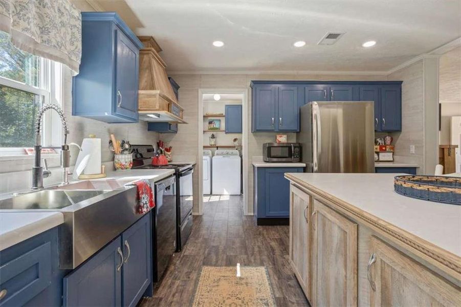 Furnished interior view inside a new home in , Talking Rock (Image 14).