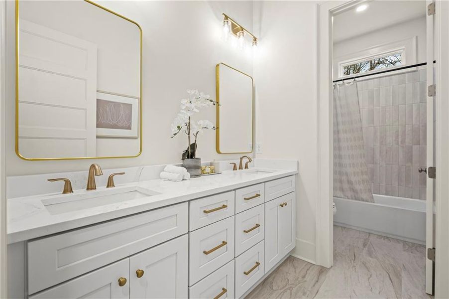 Furnished interior view inside a new home in , Canton (Image 52).