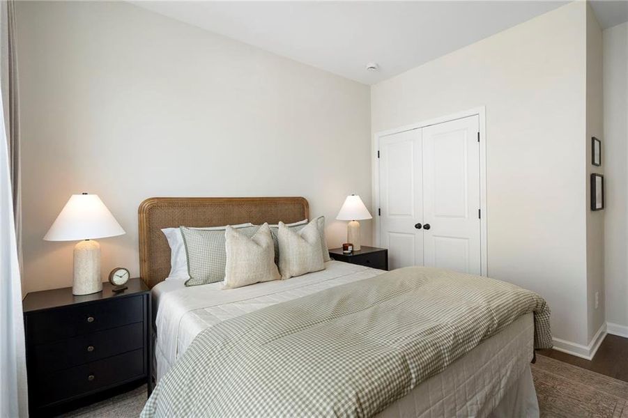 Furnished interior view inside a new home in , Alpharetta (Image 30).