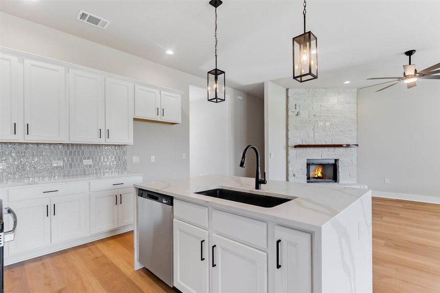 Furnished interior view inside a new home in , Bertram (Image 11).