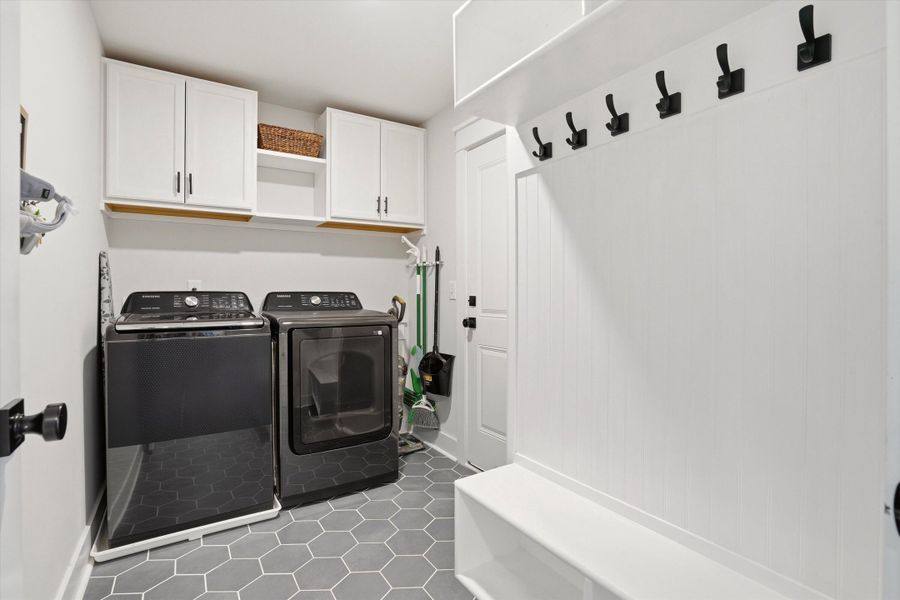 Furnished interior view inside a new home in Tidewater at Lakes of Cane Bay, Summerville (Image 15).
