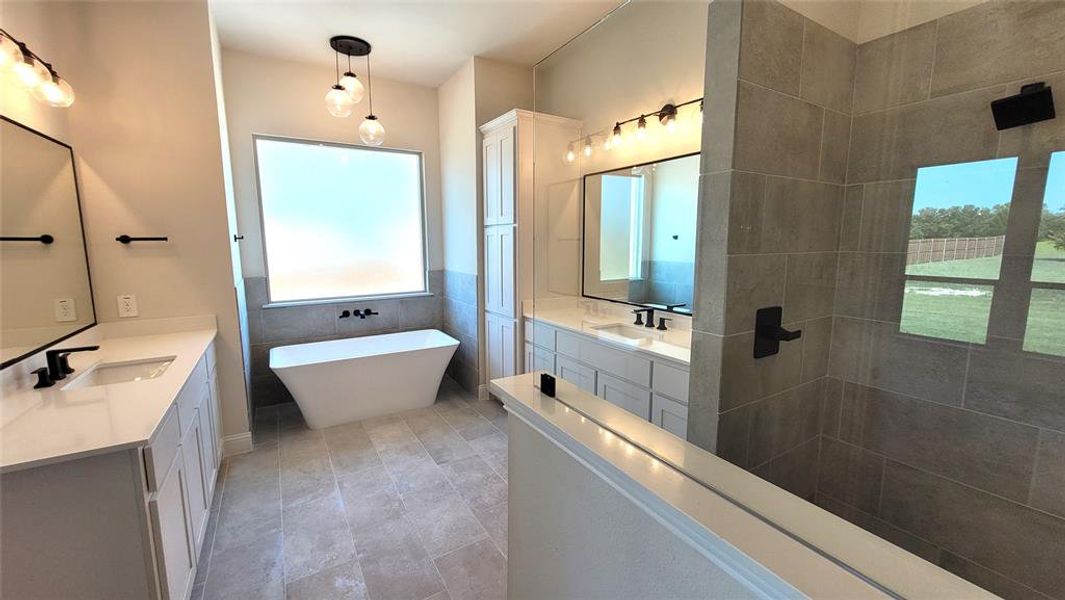 Furnished interior view inside a new home in , Red Oak (Image 9). Furnished interior view inside a new home in , Red Oak (Image 9).