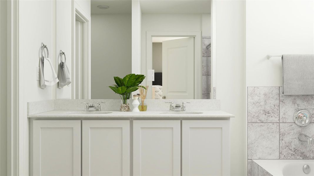 Close-up of interior finishes inside a home in Woodfield Preserve: Ridgepointe Collection, Georgetown (Image 16). Close-up of interior finishes inside a home in Woodfield Preserve: Ridgepointe Collection, Georgetown (Image 16).