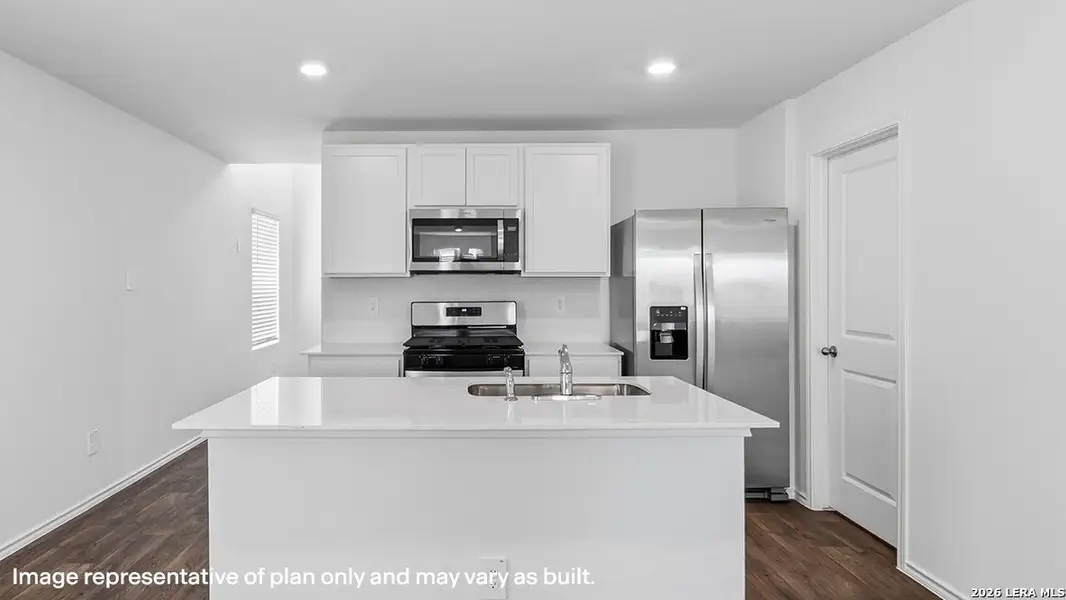 Furnished interior view inside a new home in Preserve at Medina, Von Ormy (Image 7).