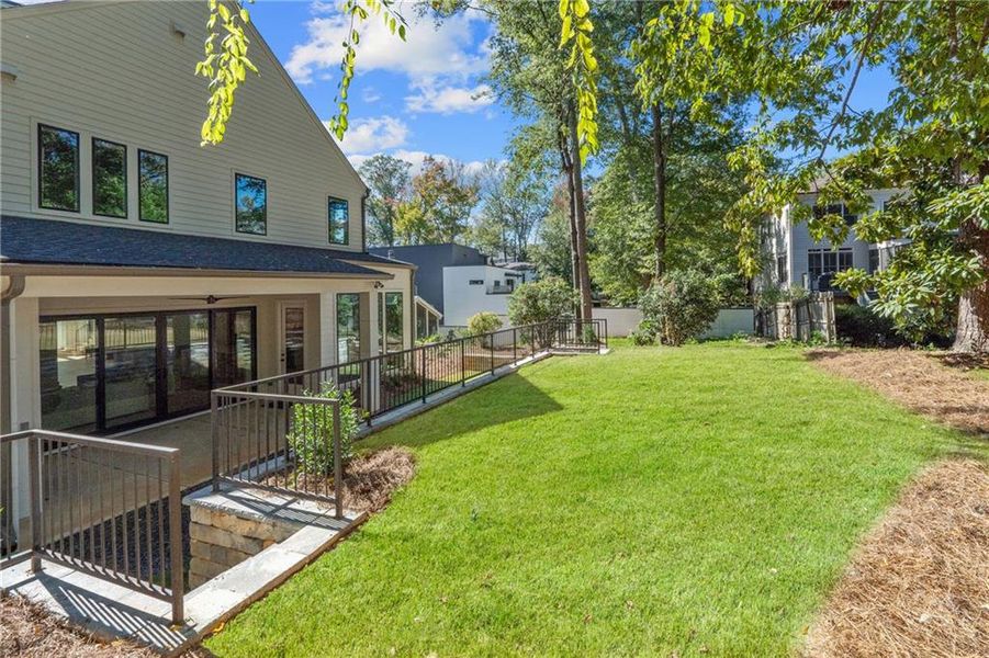 Exterior details and patio area of a home in , Brookhaven (Image 22).