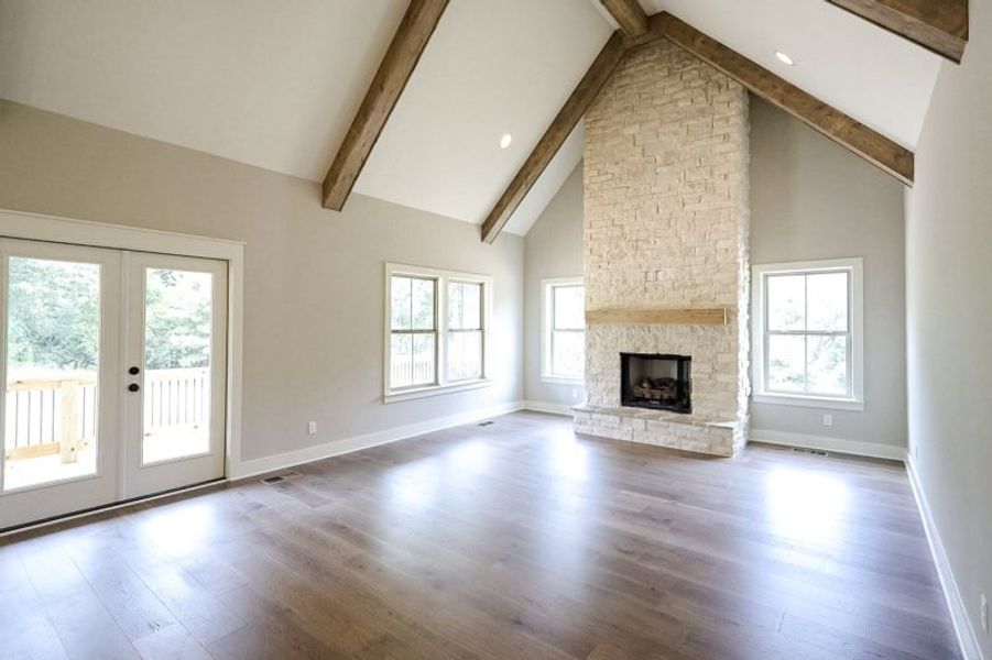 Spacious, unfurnished interior of a new home in Baker Road, Birchwood (Image 59).