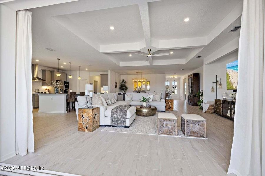 Furnished interior view inside a new home in , Green Cove Springs (Image 15).