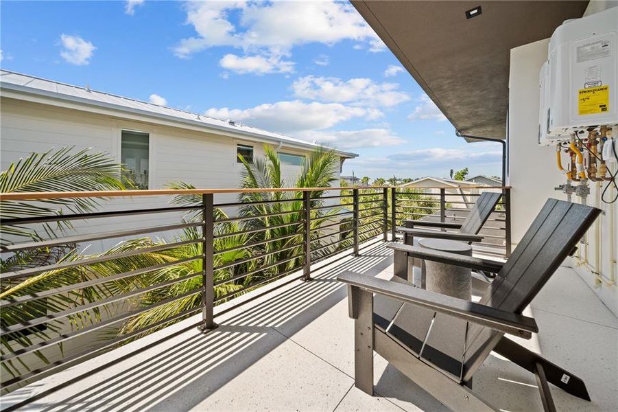 Exterior details and patio area of a home in , Anna Maria (Image 4). Exterior details and patio area of a home in , Anna Maria (Image 4).