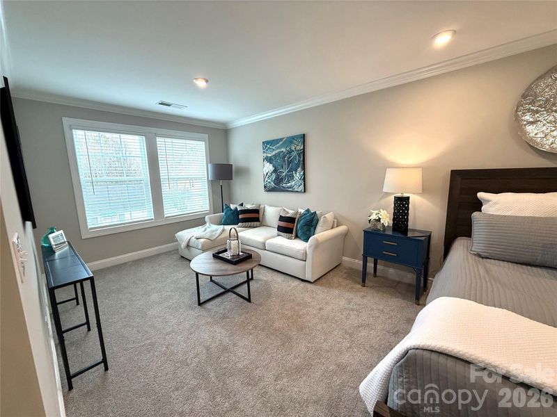Furnished interior view inside a new home in The Townes at Wade Ardrey, Charlotte (Image 24). Furnished interior view inside a new home in The Townes at Wade Ardrey, Charlotte (Image 24).