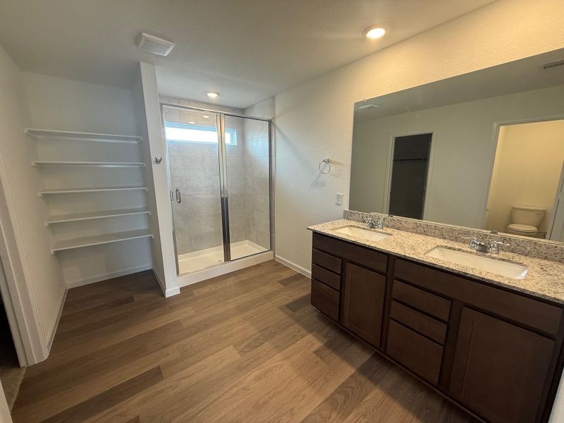 Furnished interior view inside a new home in Midtown Reserve, College Station (Image 5).