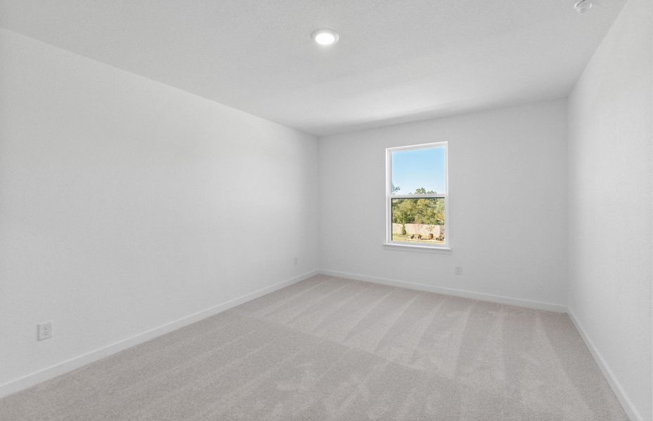 Representative unfurnished interior of a home built from the Easton by Pulte Homes in Monarch on Main, Round Rock (Image 18). Representative unfurnished interior of a home built from the Easton by Pulte Homes in Monarch on Main, Round Rock (Image 18).