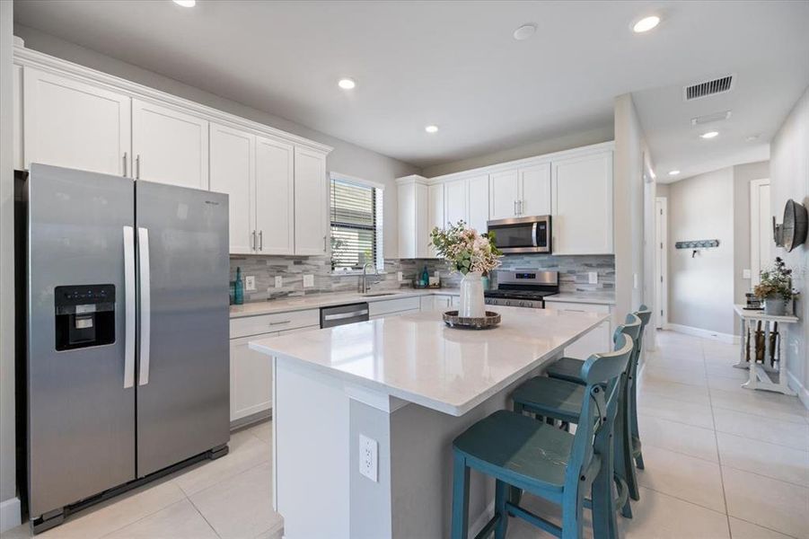 Furnished interior view inside a new home in , Nokomis (Image 10).