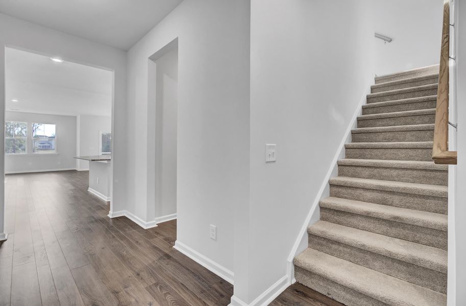 Spacious, unfurnished interior of a new home in Sweetgrass at Summers Corner, Summerville (Image 12). Spacious, unfurnished interior of a new home in Sweetgrass at Summers Corner, Summerville (Image 12).