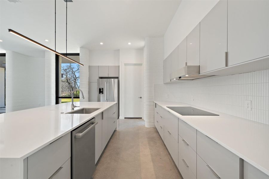 Furnished interior view inside a new home in Wimberley Springs, Wimberley (Image 8). Furnished interior view inside a new home in Wimberley Springs, Wimberley (Image 8).