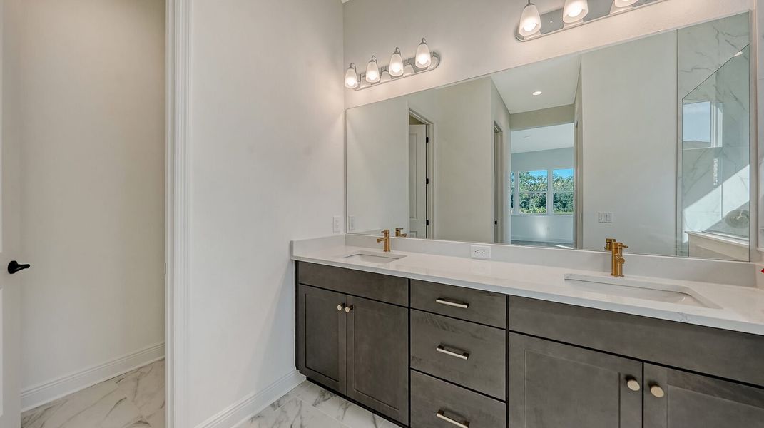 Furnished interior view inside a new home in Wildleaf, Parrish (Image 12).