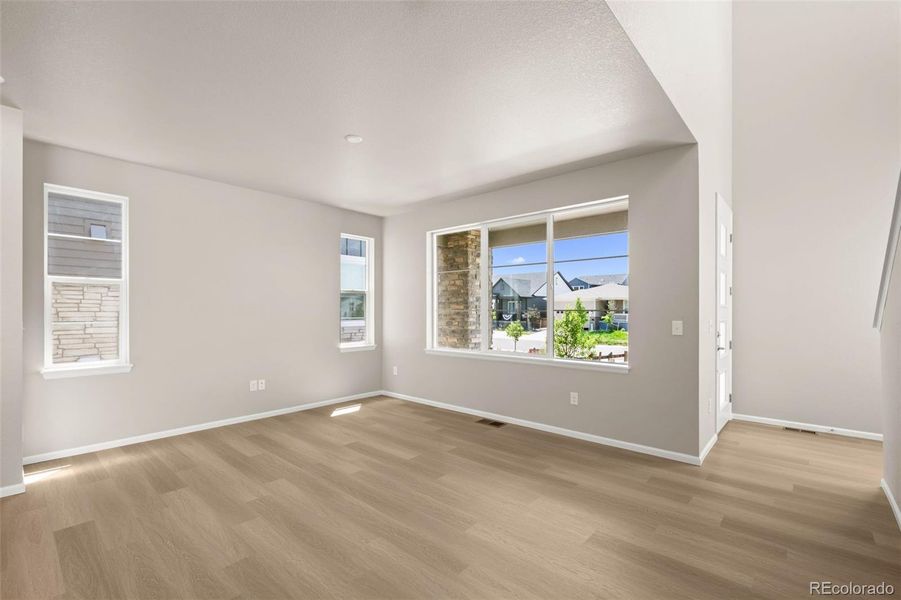 Spacious, unfurnished interior of a new home in Painted Prairie, Aurora (Image 37).
