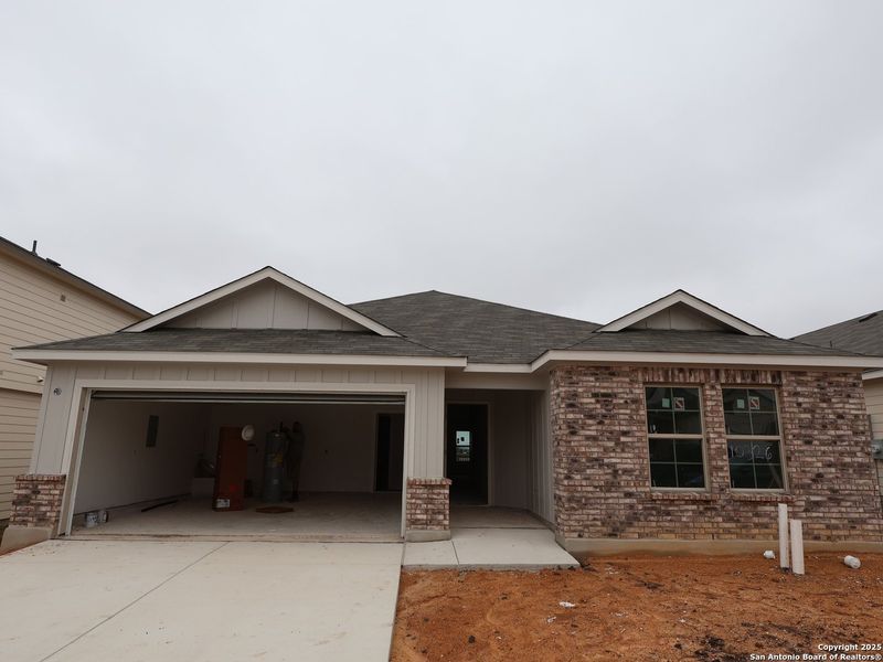 In-progress construction of a new home in Paloma Park, Converse, TX (Image 31). In-progress construction of a new home in Paloma Park, Converse, TX (Image 31).