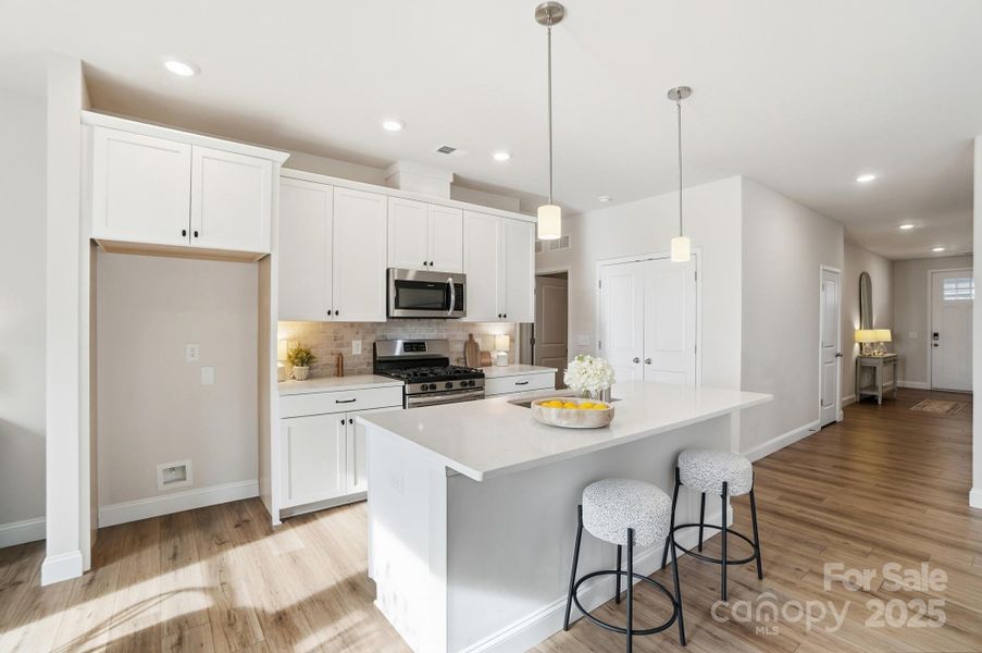 Furnished interior view inside a new home in , Cramerton (Image 19).
