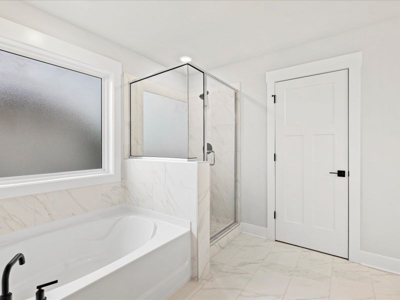 Furnished interior view inside a new home in Cedar Shoals - Signature Collection, Piedmont (Image 8). Furnished interior view inside a new home in Cedar Shoals - Signature Collection, Piedmont (Image 8).