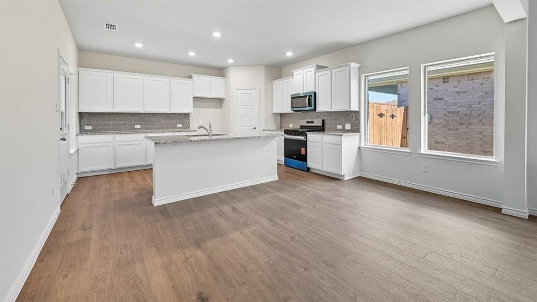 Furnished interior view inside a new home in Silverado, Aubrey (Image 7).