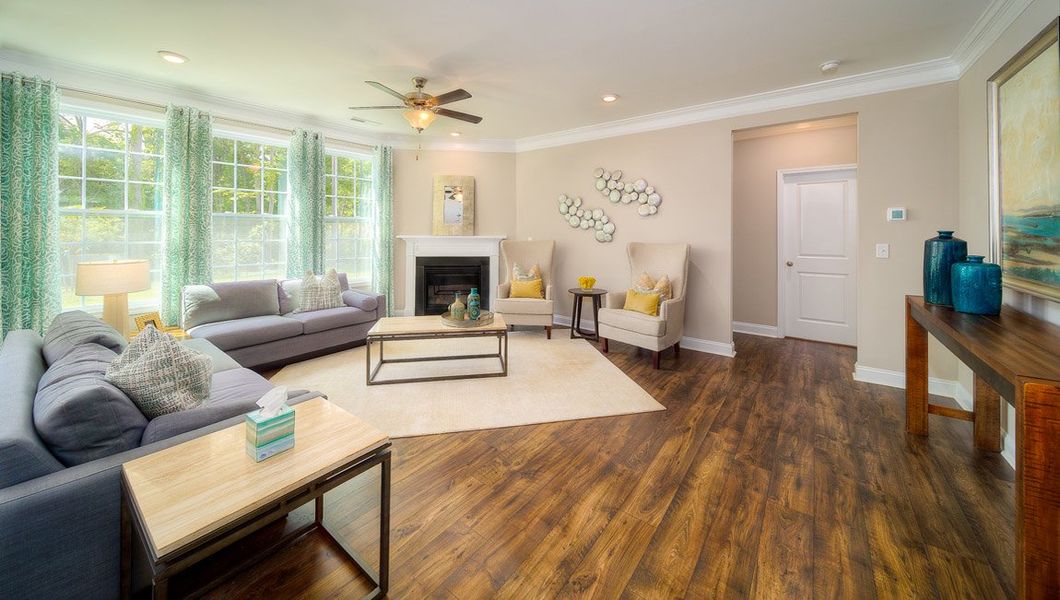 Representative furnished interior of a home built from the Fleetwood by D.R. Horton in Cantrell Hills, Hendersonville (Image 20). Representative furnished interior of a home built from the Fleetwood by D.R. Horton in Cantrell Hills, Hendersonville (Image 20).