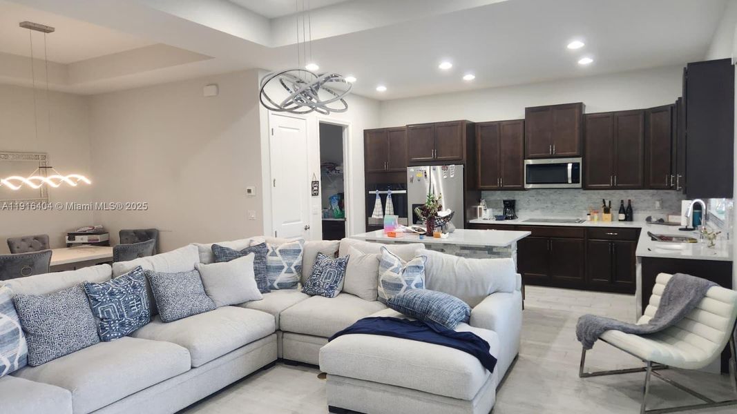 Furnished interior view inside a new home in , Westlake (Image 8).