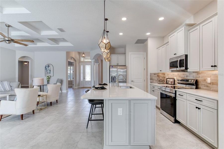 Furnished interior view inside a new home in , Ormond Beach (Image 20).