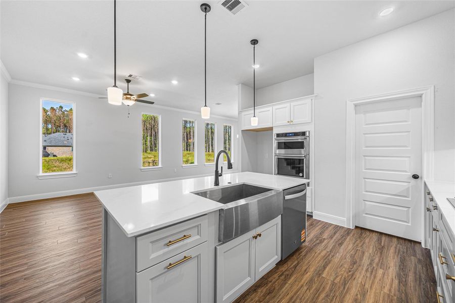 Furnished interior view inside a new home in Encino Estates, Dayton (Image 10).