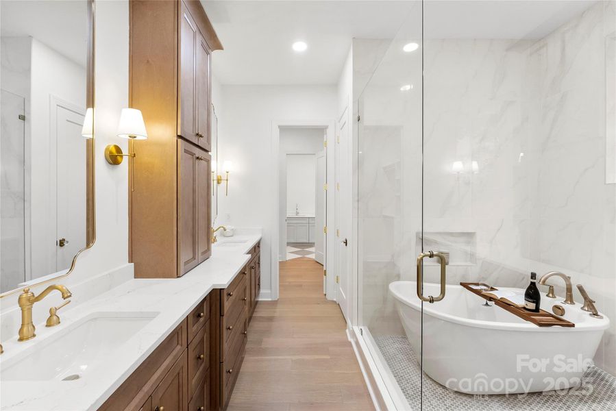 Furnished interior view inside a new home in , Gastonia (Image 24).