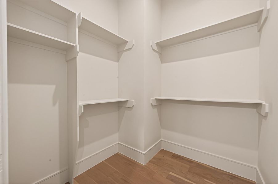 All rooms have walk in closets