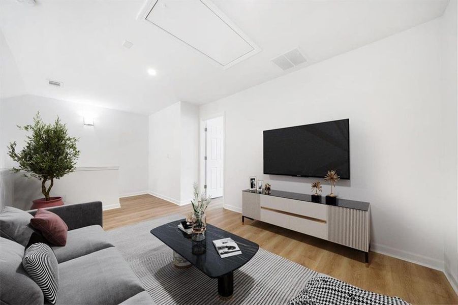Furnished interior view inside a new home in , Union City (Image 15).