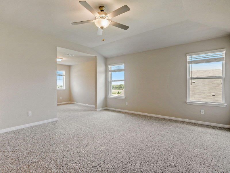 Photo is not of the actual home, but is an inspirational photo of builder’s model home and may depict options, furnishings, and/or decorator features that are not included