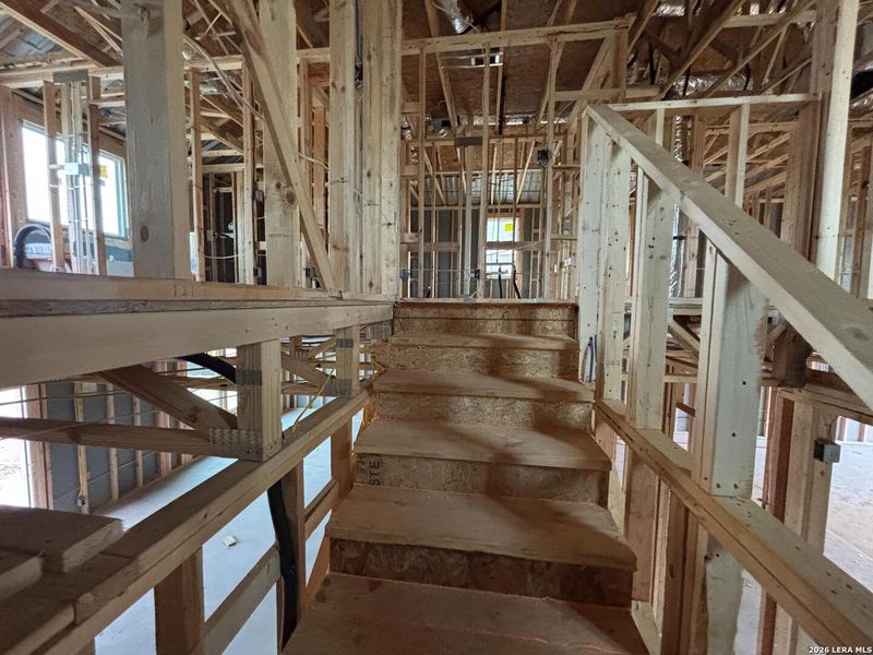 In-progress construction of a new home in , Schertz, TX (Image 21).