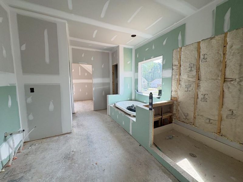 In-progress construction of a new home in , Cumming, GA (Image 10).