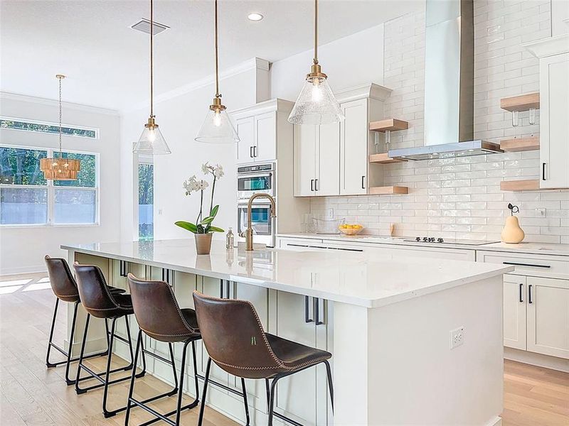 Furnished interior view inside a new home in Sunset Estates, Lutz (Image 10).