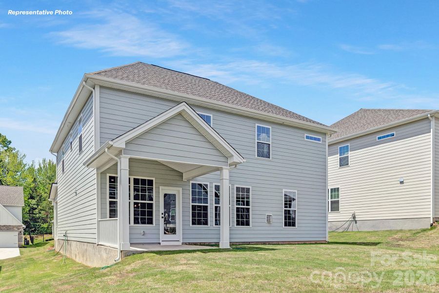 Exterior details and patio area of a home in Sylvan Creek, Denver (Image 3).