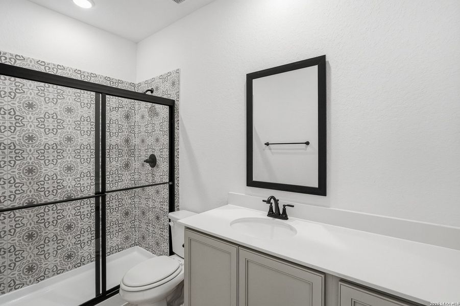 Furnished interior view inside a new home in Stillwater Ranch, San Antonio (Image 9).