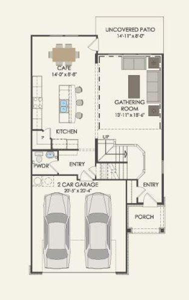 Pulte Homes, Gordon floor plan