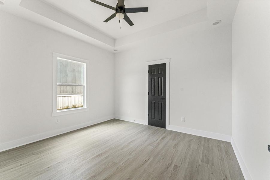 Spacious secondary bedrooms. Photos are representative of the same floor plan built by this builder. Finishes will be the same or similar.