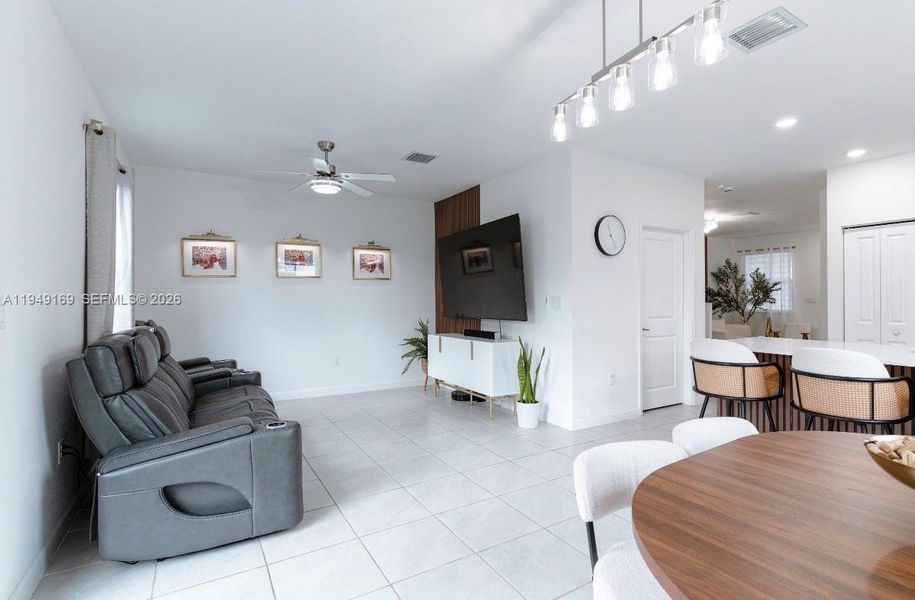 Furnished interior view inside a new home in , Homestead (Image 18).