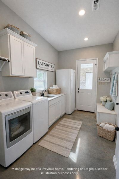 Furnished interior view inside a new home in , Huntsville (Image 9). Furnished interior view inside a new home in , Huntsville (Image 9).