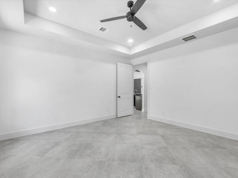 Another view of the large primary bedroom