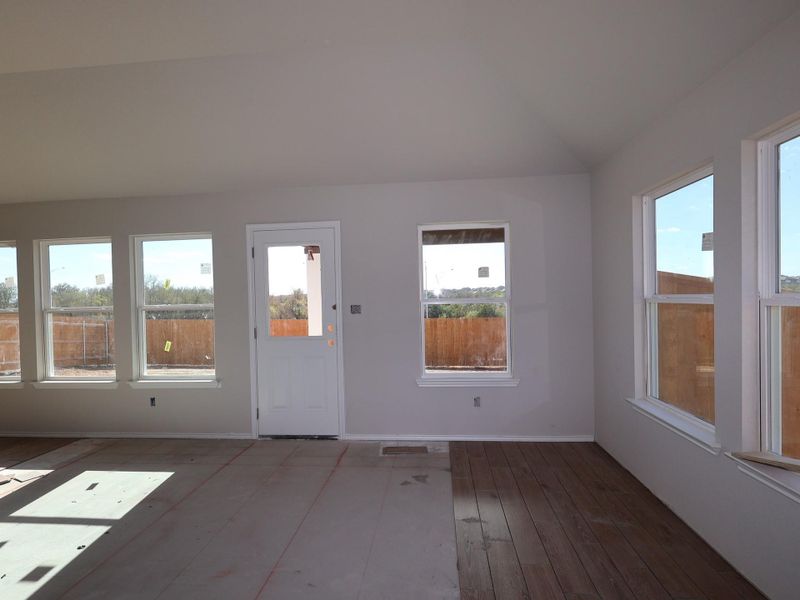 In-progress construction of a new home in Carillon, Manor, TX (Image 8). In-progress construction of a new home in Carillon, Manor, TX (Image 8).