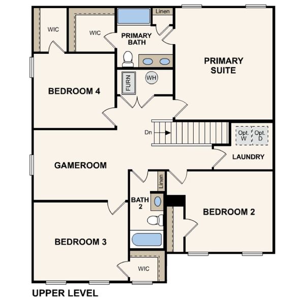 2D floor plan layout for the Kingston by Century Complete in Ferguson Creek Village, Liberty, NC (Image 3). 2D floor plan layout for the Kingston by Century Complete in Ferguson Creek Village, Liberty, NC (Image 3).