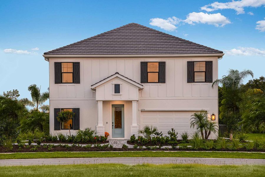 Representative exterior photo of a completed home built from the Legacy by Neal Communities in Windward, Sarasota, FL (Image 21). Representative exterior photo of a completed home built from the Legacy by Neal Communities in Windward, Sarasota, FL (Image 21).