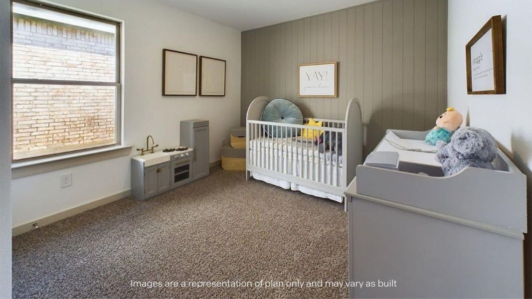 Furnished interior view inside a new home in Overlook West, Wolfforth (Image 6).