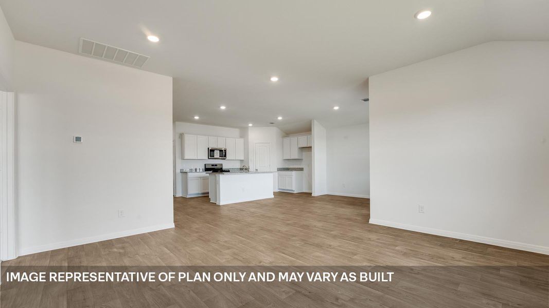 Spacious, unfurnished interior of a new home in Southgrove, Kyle (Image 8).