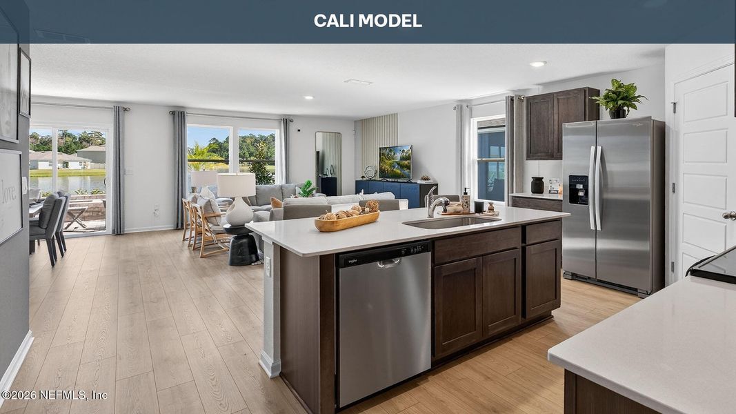 Furnished interior view inside a new home in The Arbors, Jacksonville (Image 21).