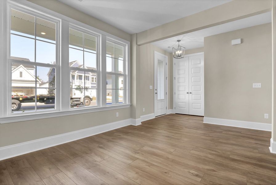 Spacious, unfurnished interior of a new home in Grand Park, Leland (Image 17).